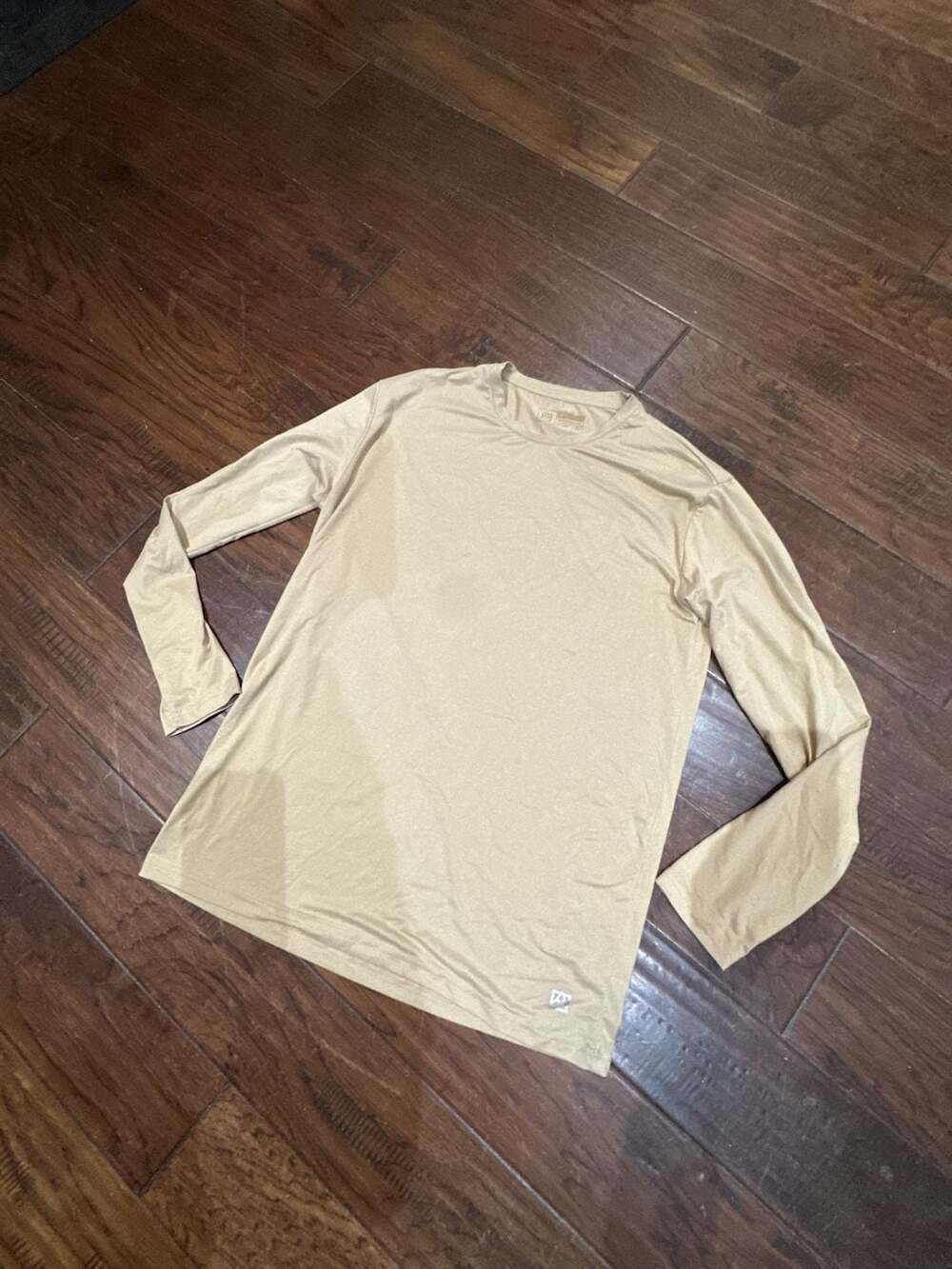 Avalanche Men's Long Sleeve Performance Shirt Tan Size Large‎